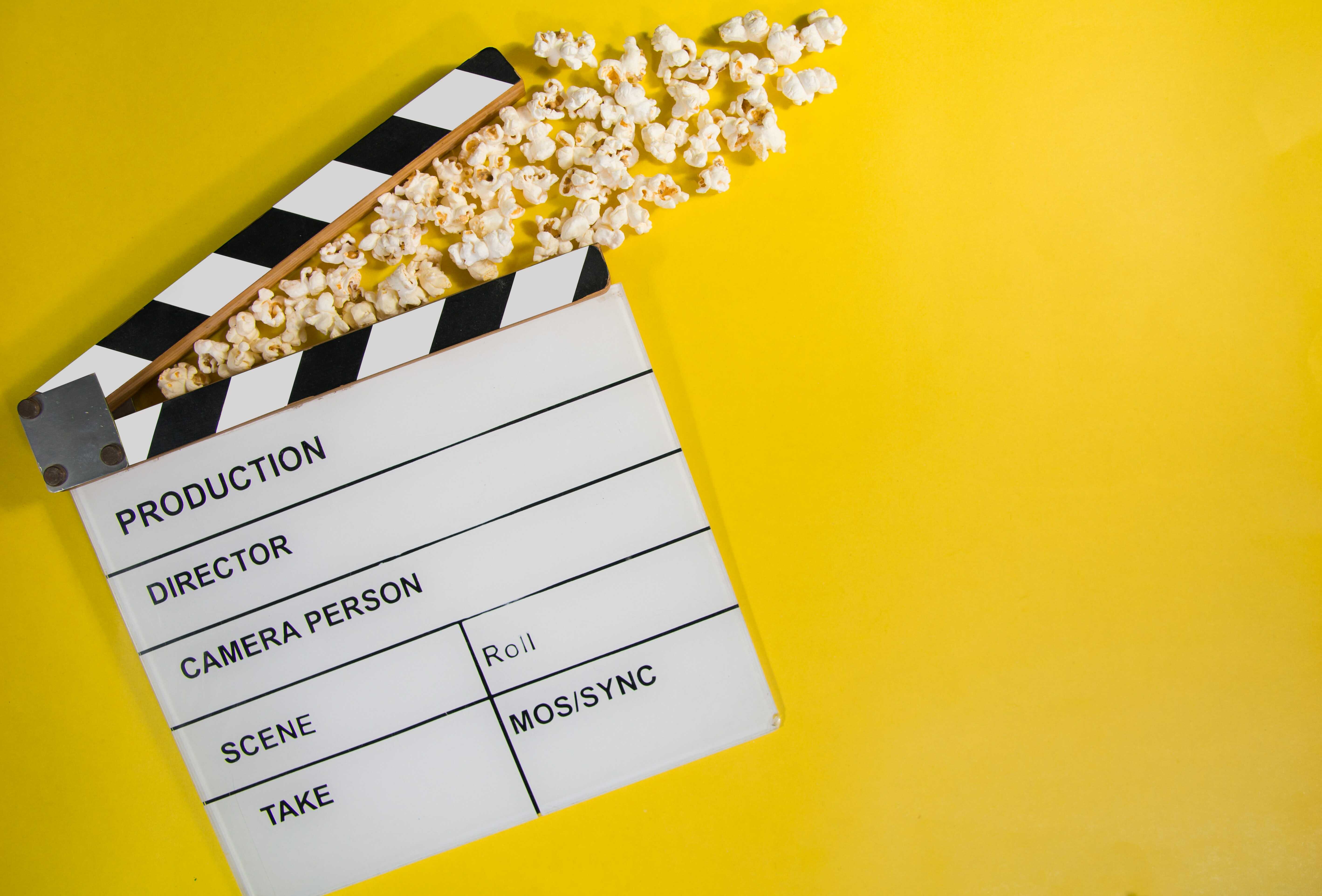 a popcorn rises from a making box